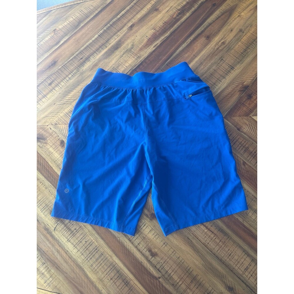 Lululemon THE Shorts Men’s Small Royal Blue 9” Inseam Lined Athletic Gym Running